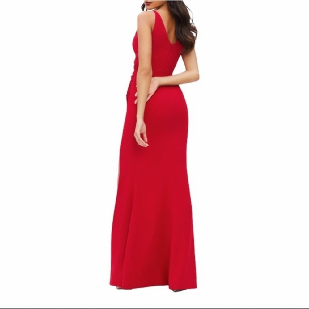 Sexy Red gown Dress the Population size XL New with tags - Picture 10 of 10